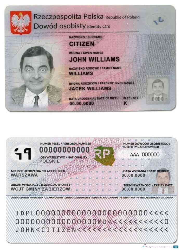 Download Poland ID (2021 – present) Photoshop template